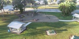 A serene view of Lake Shipp Park in Winter Haven, Florida