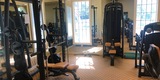 weights in fitness center